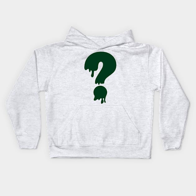 Question Mark Kids Hoodie by CrawfordFlemingDesigns